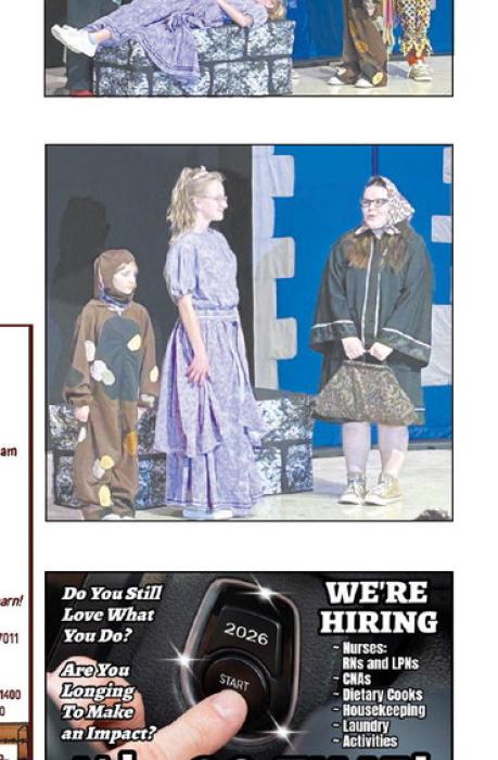 The cast put on a public performance on January 16 in the ACS Learning Center.