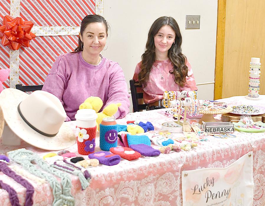 Lucky Penny was one of many small businesses selling handmade goods at the Galentine’s Sip and Shop hosted by Bright Horizons on Sunday February 9th.