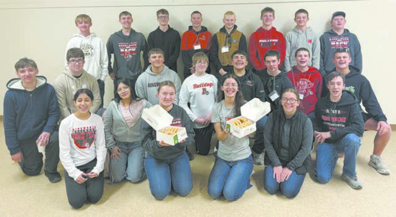 Ainsworth’s sophomore class attended the Intro to Life event held in Valentine.