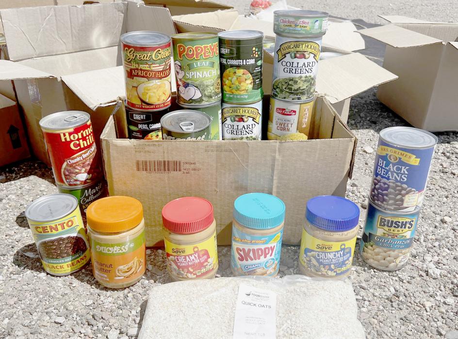 Can-Care-A-Van Loads Up 2045 Pounds of Food for the Local Pantry