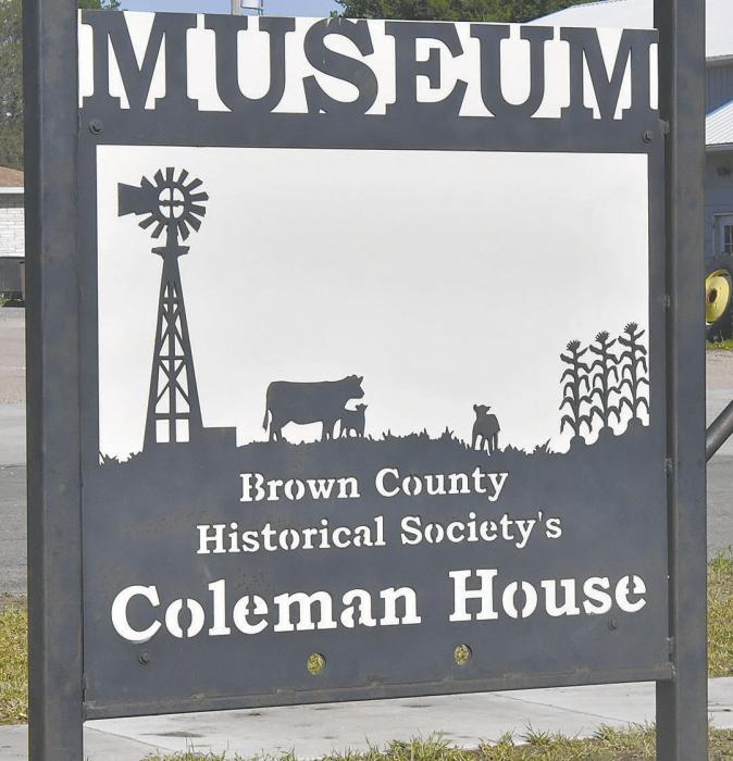 The Coleman House Museum is located along Highway 20 in Ainsworth.