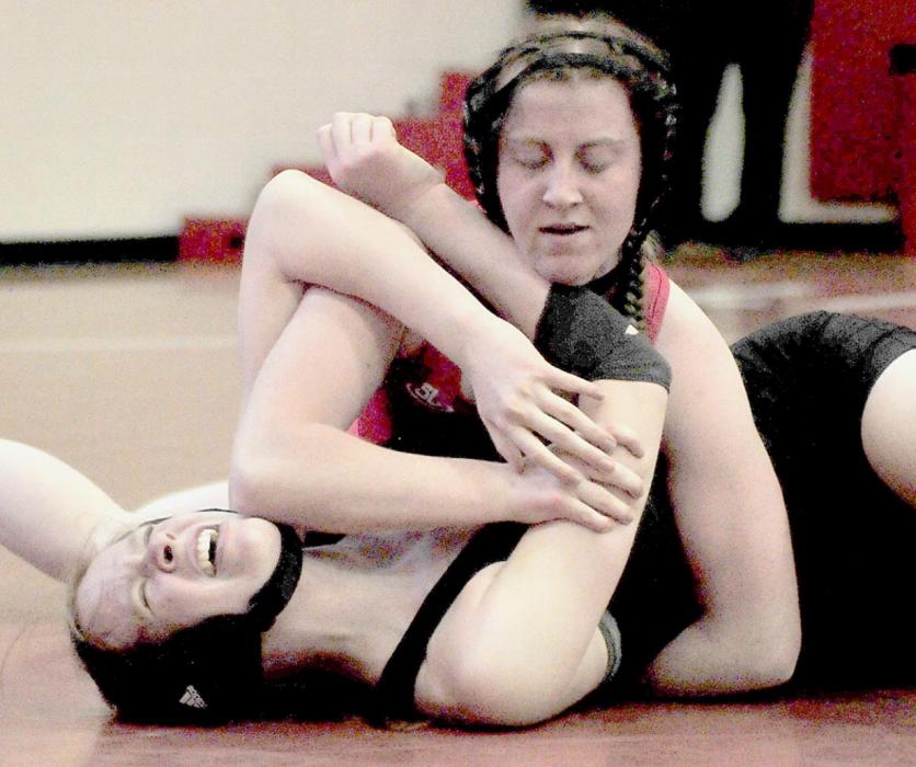 Tatum Nickless took fourth place in the 120 lb. weight class at the Ord Invitational.