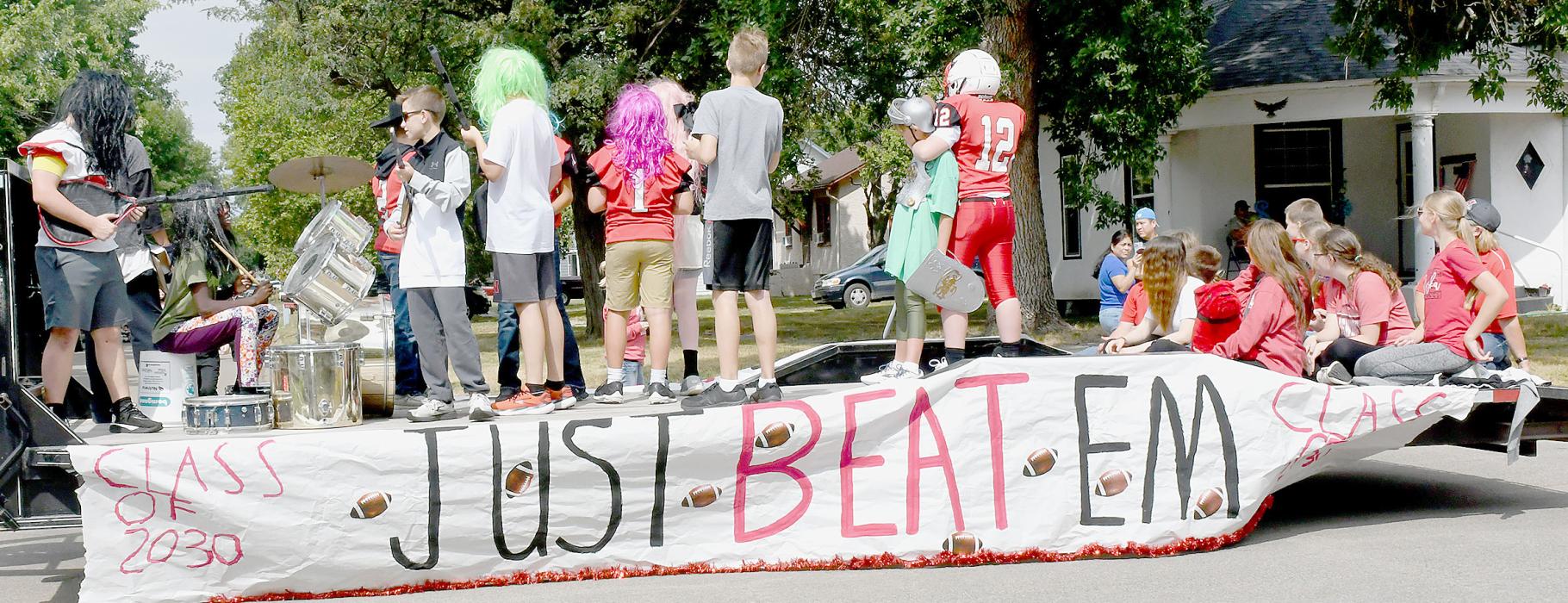 2024 Homecoming Activities Included Parade and Pep Rally