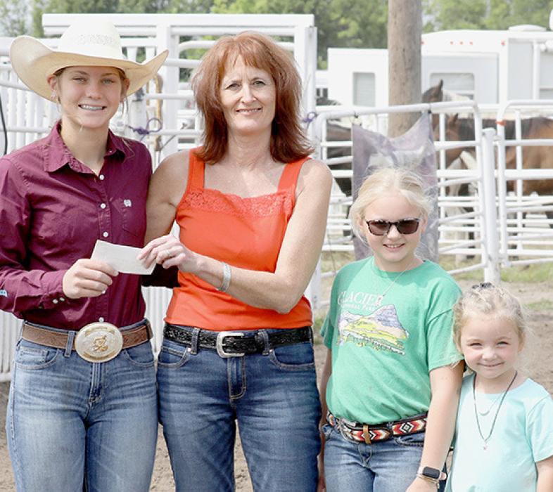 Megan Jones Receives The Danny Daniels Memorial Rodeo Scholarship