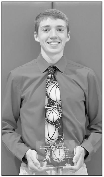 Ty Schlueter received the Bryent Wilkins Most Valuable Teammate Award. He was also named the Boys MVP for Cross Country.