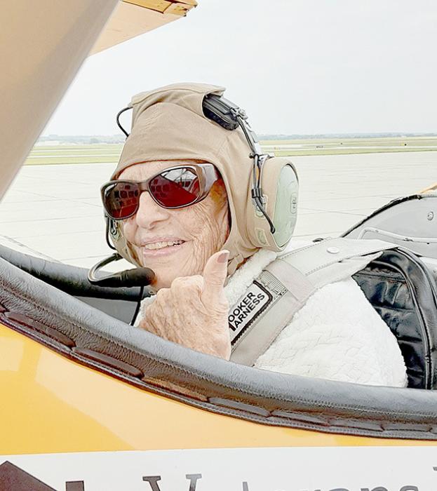 Muriel Graham Takes to the Air