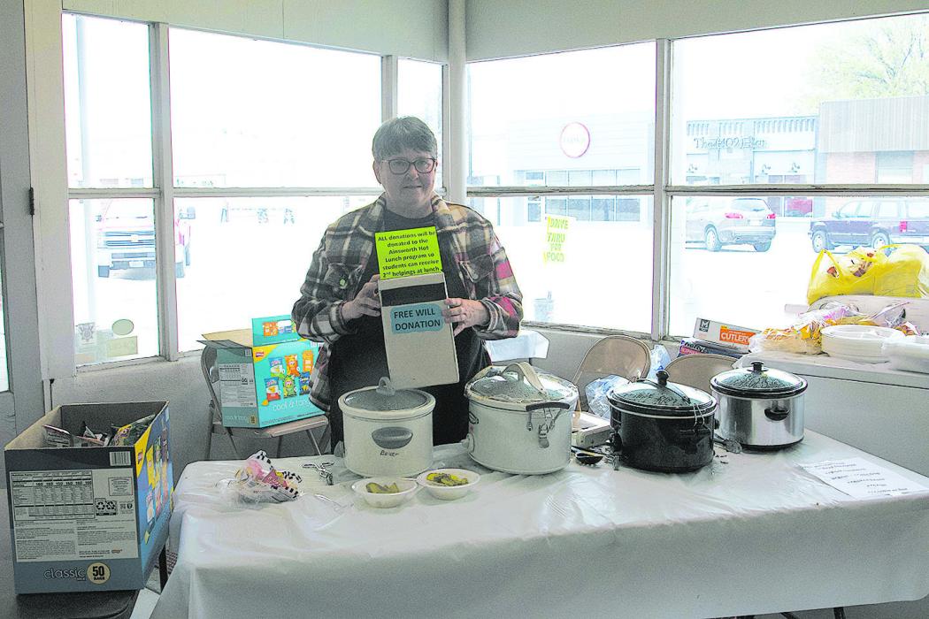 Donations given during the food stand were forwarded to the Ainsworth Hot Lunch Program.
