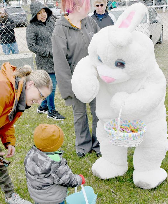 Cool Temperatures Greeted Easter Egg Hunters at the American Legion and Auxiliary Hunt on March 30th