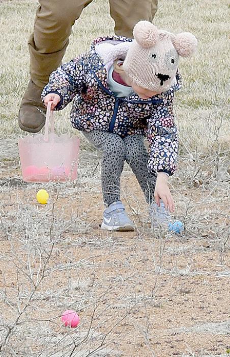 Cool Temperatures Greeted Easter Egg Hunters at the American Legion and Auxiliary Hunt on March 30th