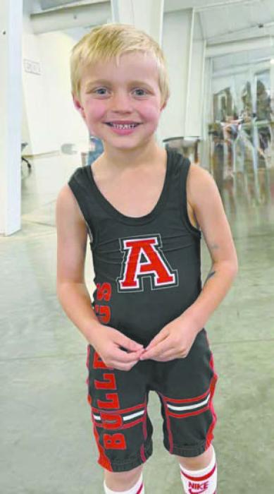 Dawson Dailey placed seventh at the meet.