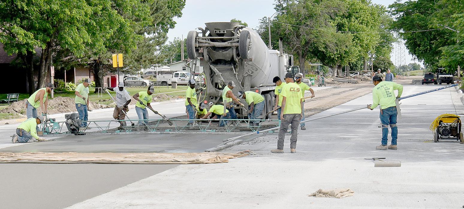 Work Continues on Both North and South Main Street Projects