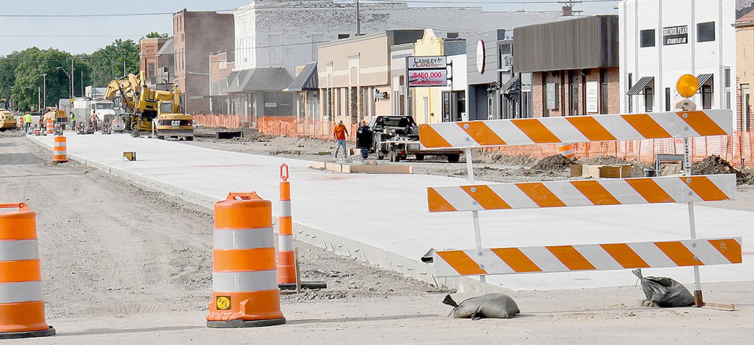 Work Continues on Both North and South Main Street Projects