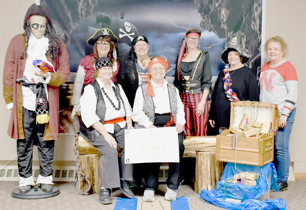 Mother/Son Dance Goers Were Welcomed by Pirates Who Provided Entertainment for the Night