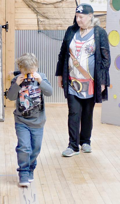 Mother/Son Dance Goers Were Welcomed by Pirates Who Provided Entertainment for the Night