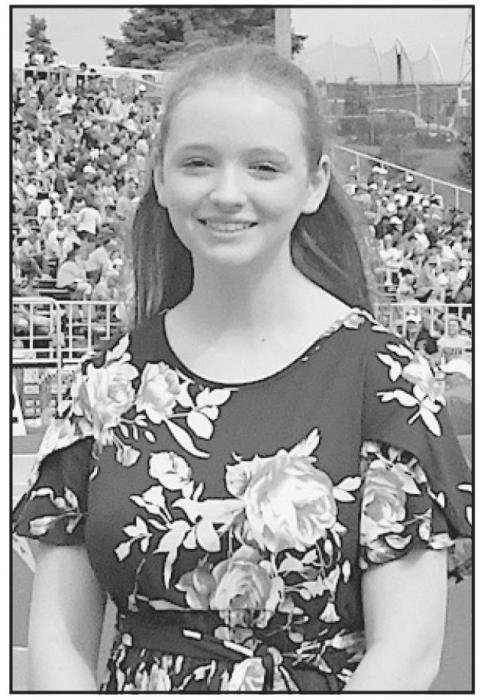 AHS sophomore Makenna Pierce sang the National Anthem to open the Saturday, May 22nd events for the 2021 Class C NSAA State Track Meet.