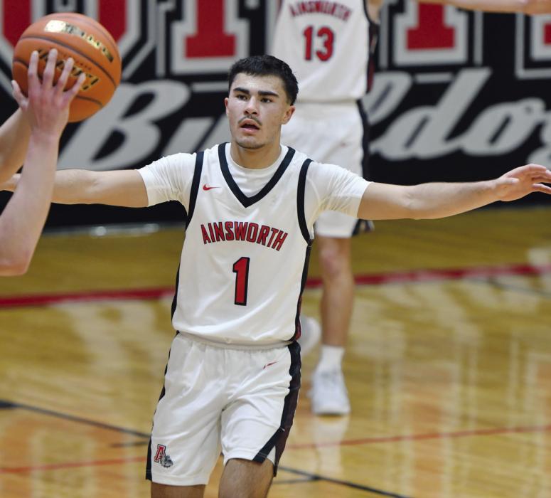 Chris Fernandez plays defense during the Bulldogs first home game of the season.