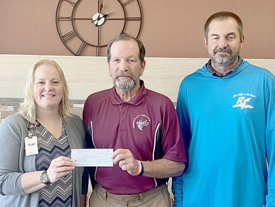 Elks Lodge Donates to Sudden Cardiac Death Prevention Screening
